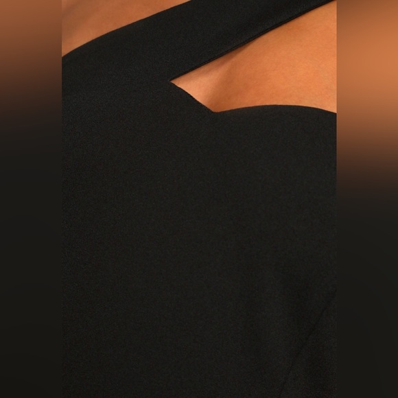 Lulus Your Majesty Black Asymmetrical Mermaid Maxi Dress, SIZE EXTRA SMALL - Picture 6 of 9